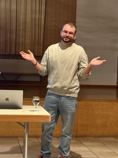 Unser Referent, Lucas Lombardo